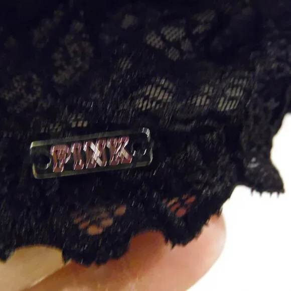 PINK by Victoria's Secret Date Racerback Bra Women's Size 36DD Lacy Back - Picture 6 of 10